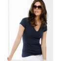 Navy Cotton T-Shirt